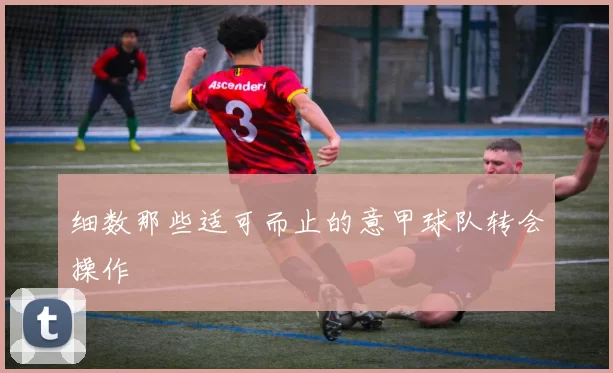 细数那些适可而止的意甲球队转会操作